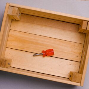 Wooden Pet Feeding Stand