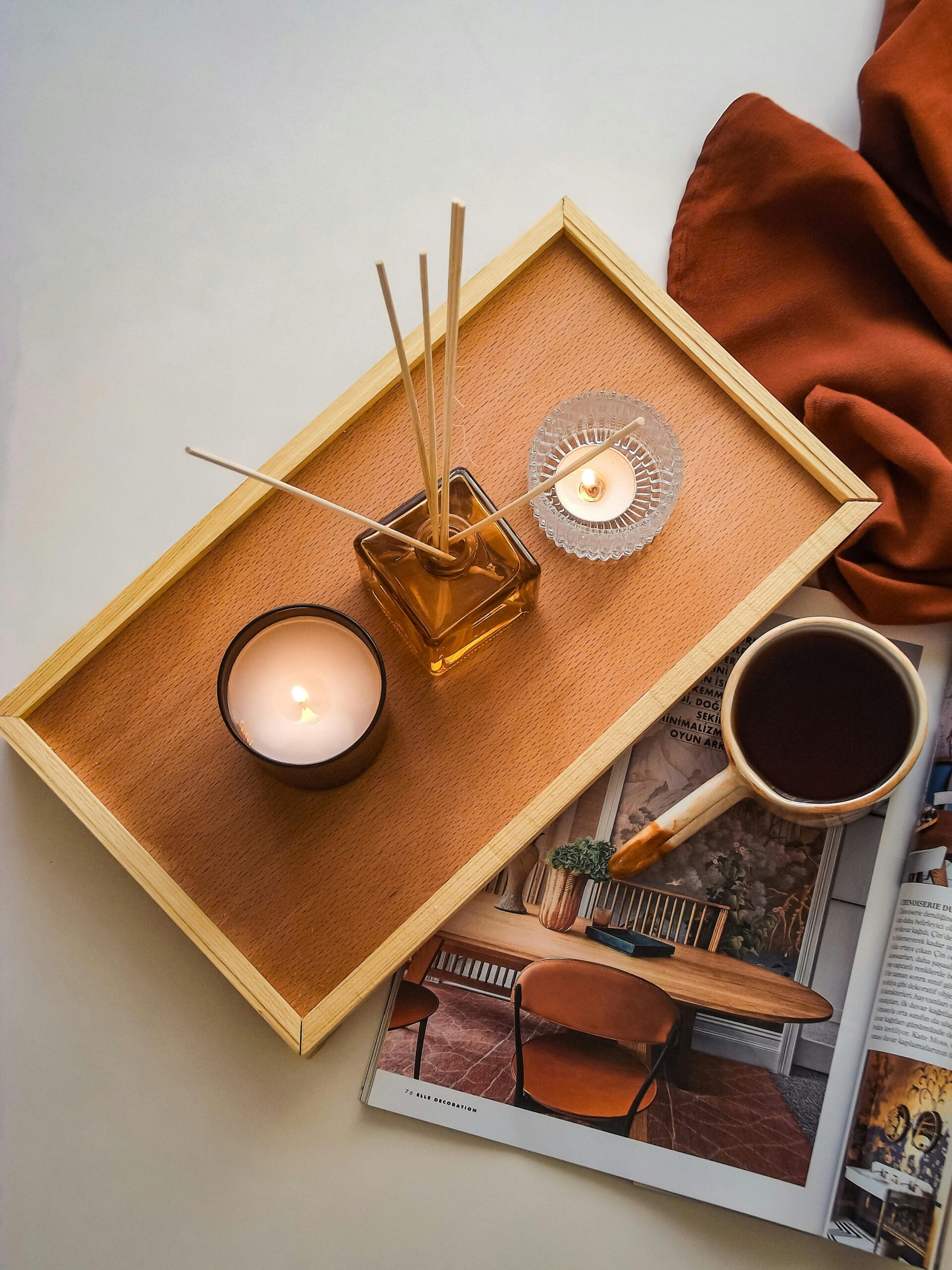 wooden decorative tray